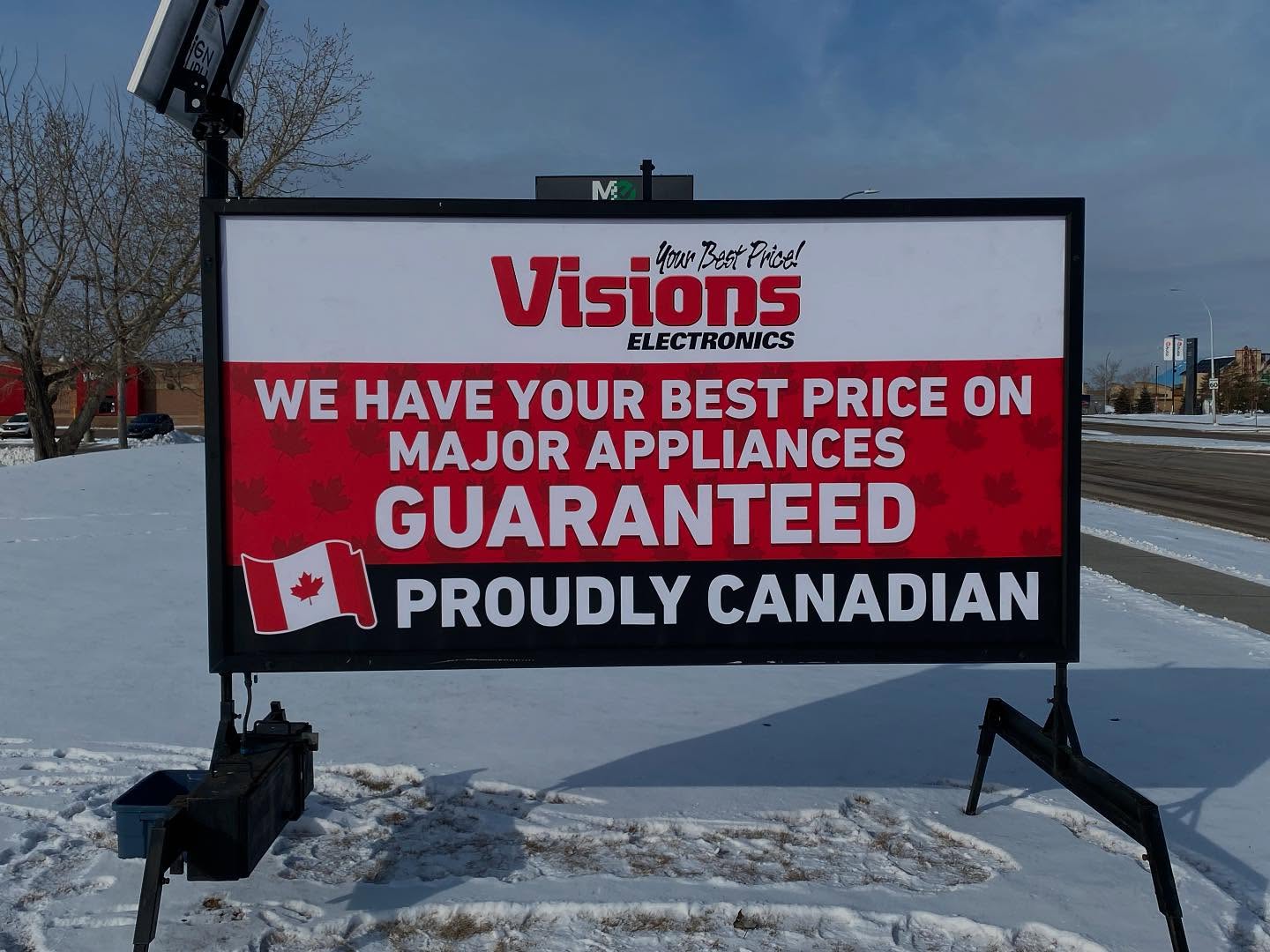Lethbridge School Sign