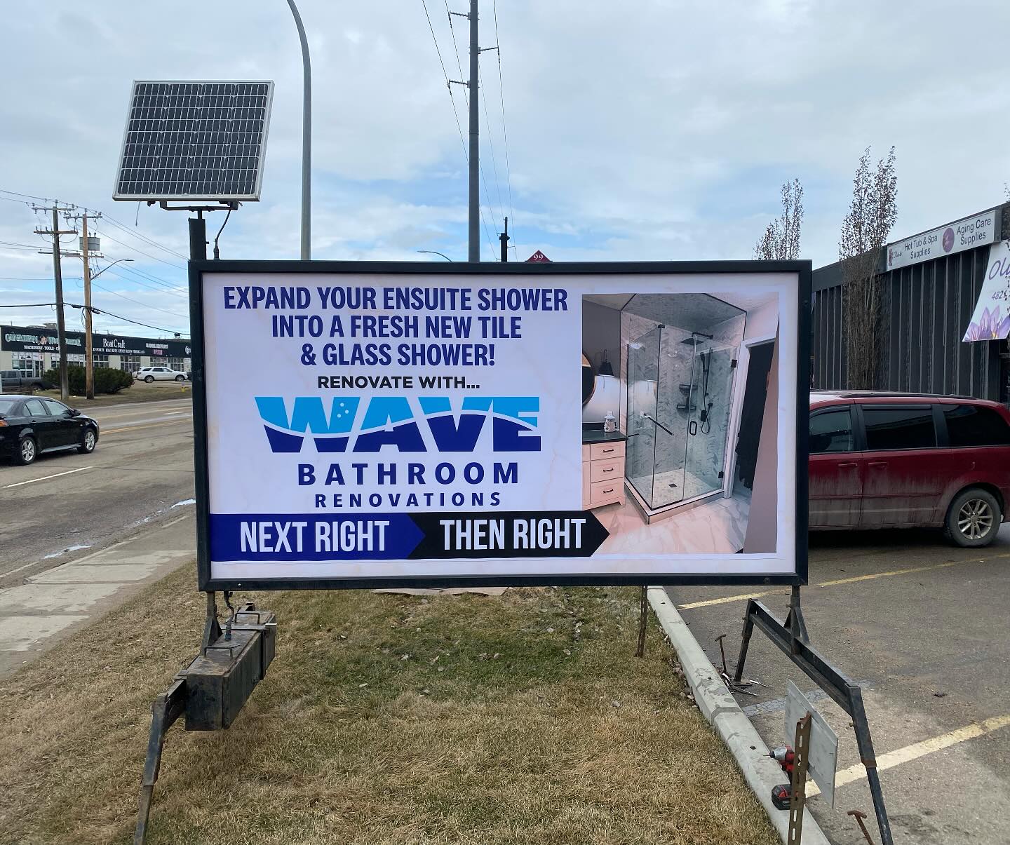 Lethbridge School Sign