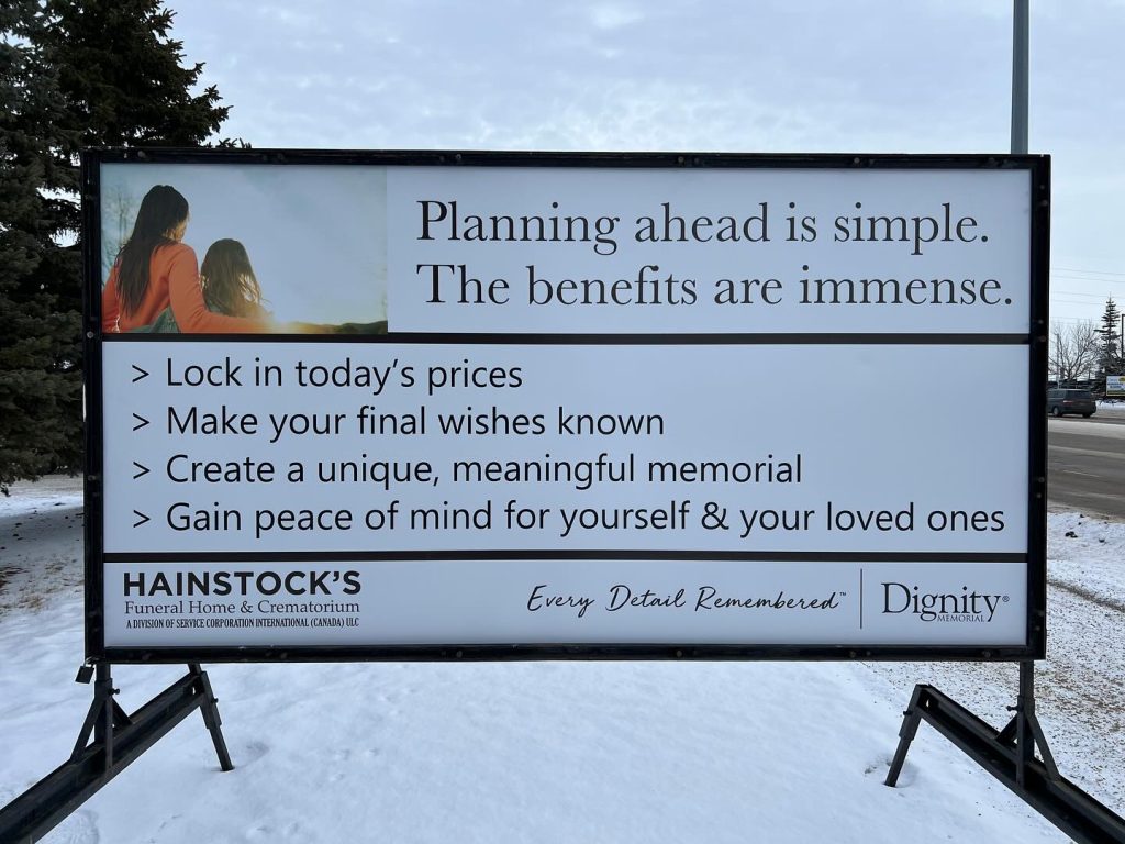 Lethbrige Non-Profit Signs​