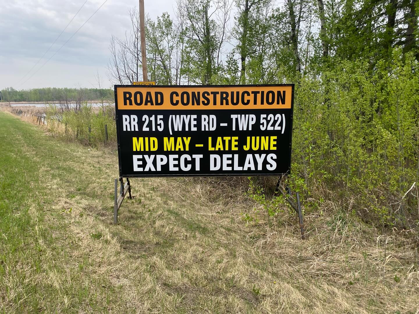 Lethbridge School Sign