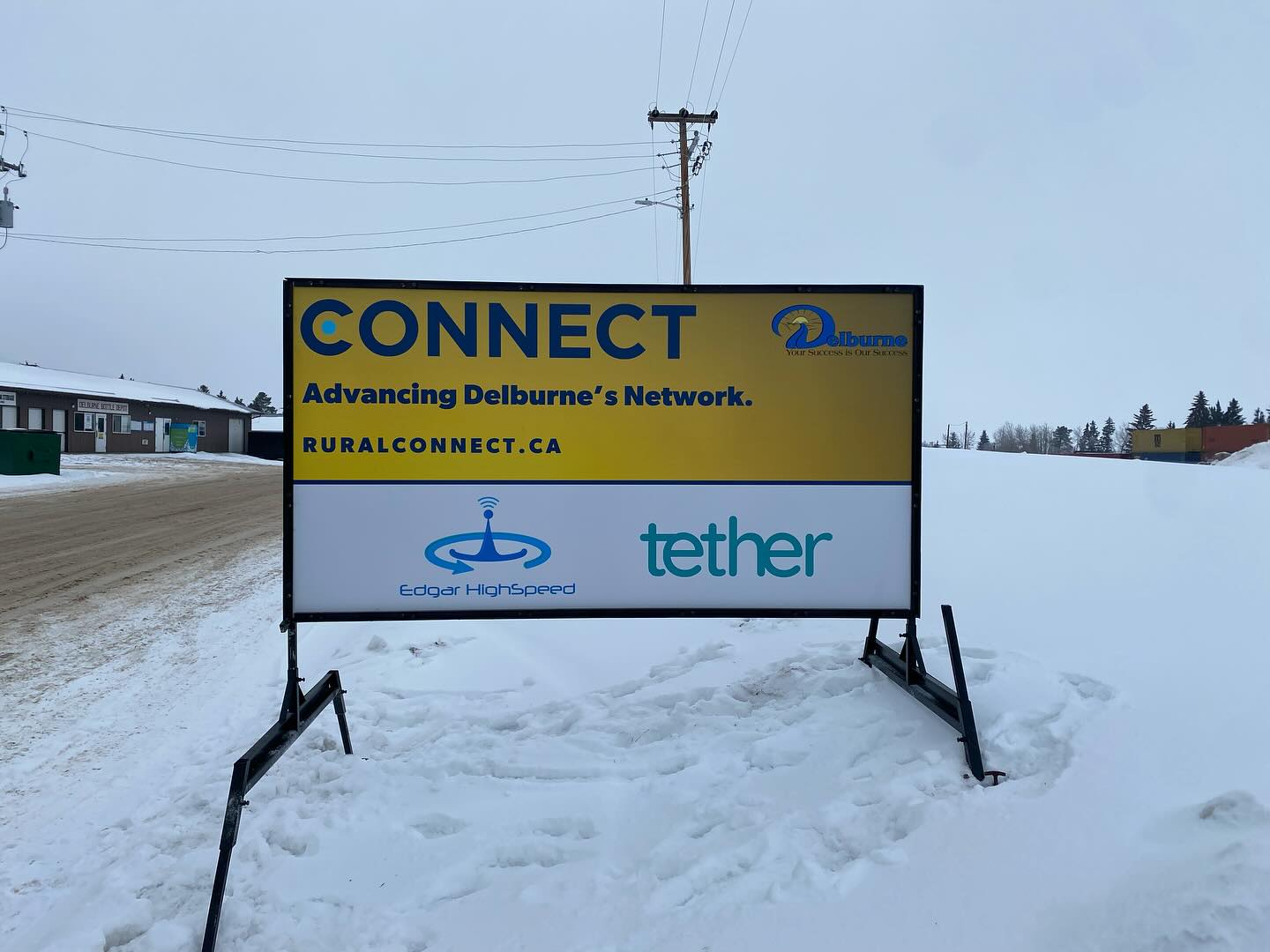 Lethbridge School Sign