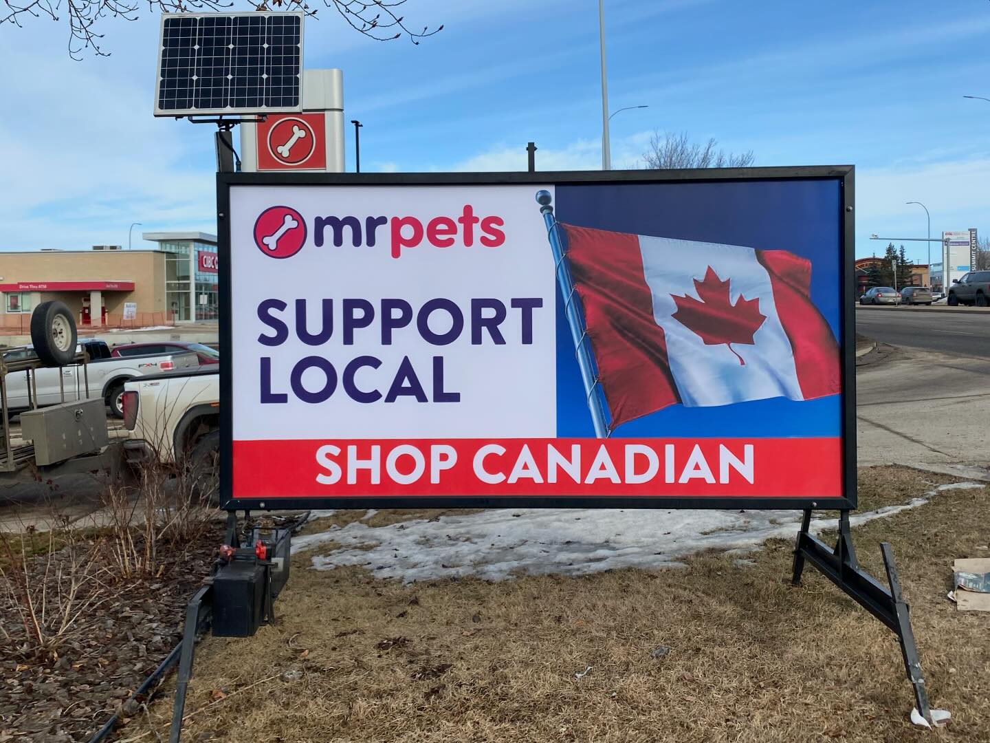 Lethbridge School Sign